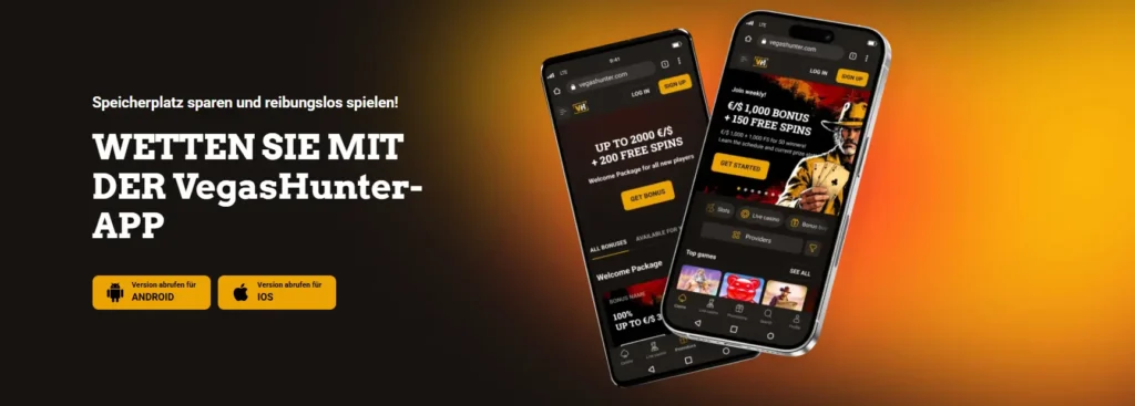 VegasHunter App