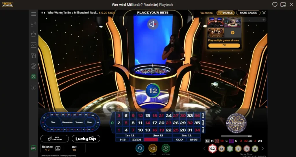 Who Wants to Be a Millionaire Roulette
